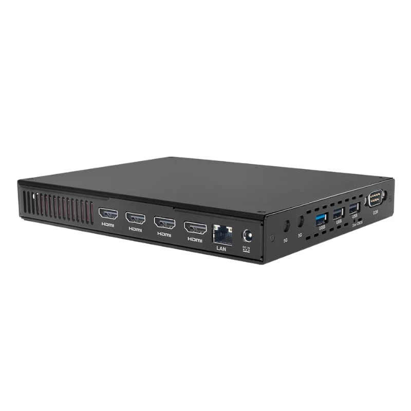 Giada D612 Fanless Mini PC Intel Core i5-1235U 10C/12T Iris Xe 2x DDR4 2x 2.5GbE