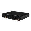 Giada F109D Fanless Embedded Computer with Intel Celeron J4125, 8GB RAM, Dual GbE, Triple Display, VESA Mount, Black