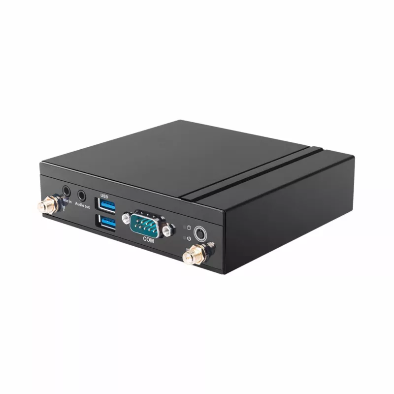 Giada VM23 Fanless 4K Digital Signage Media Player - Intel Celeron J3160, 4GB RAM, 64GB SSD, Dual HDMI, DisplayPort, Dual GbE, VESA Mount