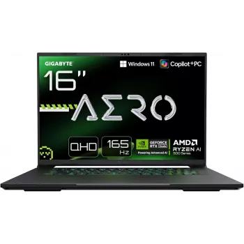 Gigabyte Aero X16 2WHA3DEC65AP 16 inch WQXGA Ryzen 9 32GB RAM SSD Laptop