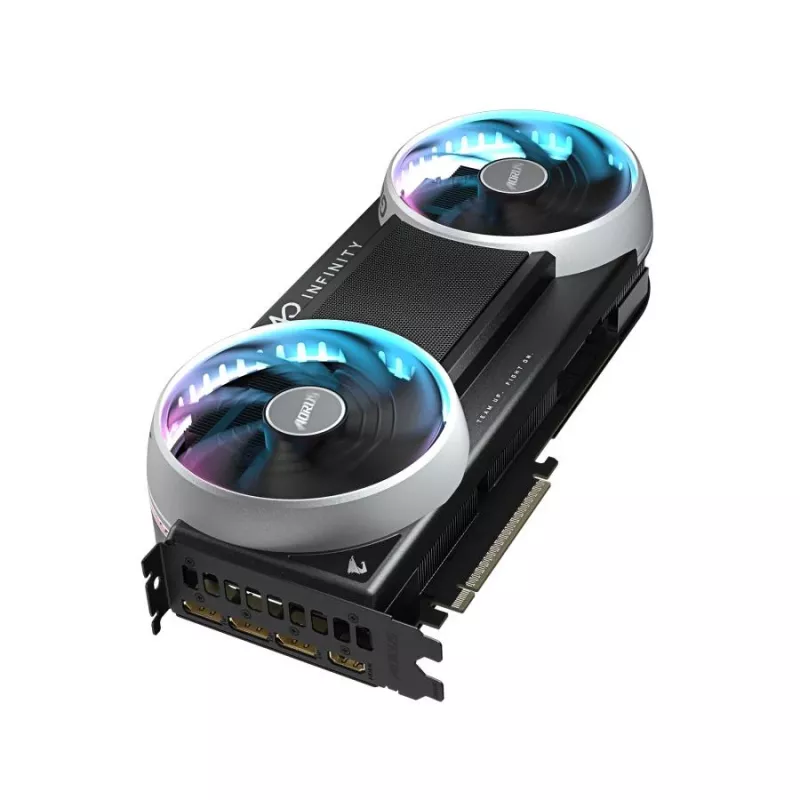 Gigabyte AORUS GeForce RTX 5080 INFINITY 16G Graphics Card, 16 GB GDDR7, PCIe 5.0, DLSS 4, RGB Fusion