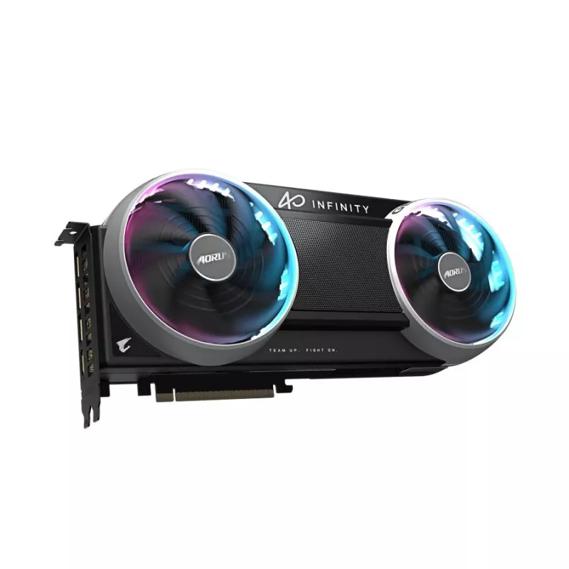 Gigabyte AORUS GeForce RTX 5080 INFINITY 16G Graphics Card, 16 GB GDDR7, PCIe 5.0, DLSS 4, RGB Fusion