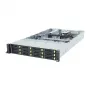 Gigabyte R263-ZG0-AAL2 (Rev. 3.x) 2U Rack Server Barebone, Single AMD SP5, 12x 3.5/2.5-inch Bays, 2x 1200W PSU