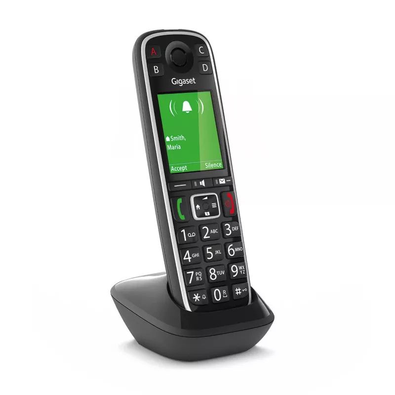 Gigaset E720HX Cordless DECT Extension Handset with Caller ID - Anthracite