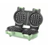 Giles & Posner EK5922GSGRVDE Double Waffle Maker - 1200W, Non-Stick, Black/Silver