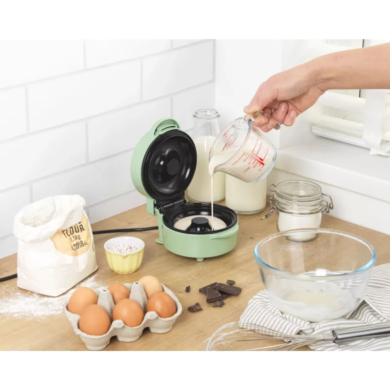 Giles & Posner EK6549GSGRVDE Doughnut Maker - Grey, 700W, 6 Doughnuts