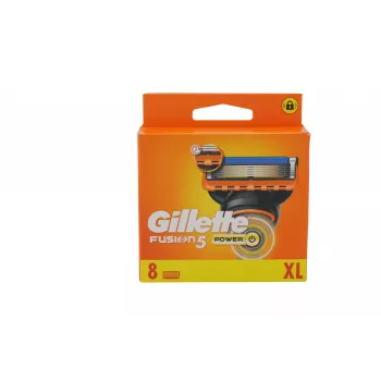 Gillette Fusion5 Power Razor Blade Refills, 8 Cartridges