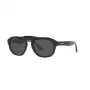 GIORGIO ARMANI MAN AR8173-500187 Rectangular Sunglasses Black/Grey 52mm