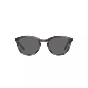 Giorgio Armani Men's AR8170-5964B1 Havana Acetate Square Sunglasses with Blue Gradient Lenses