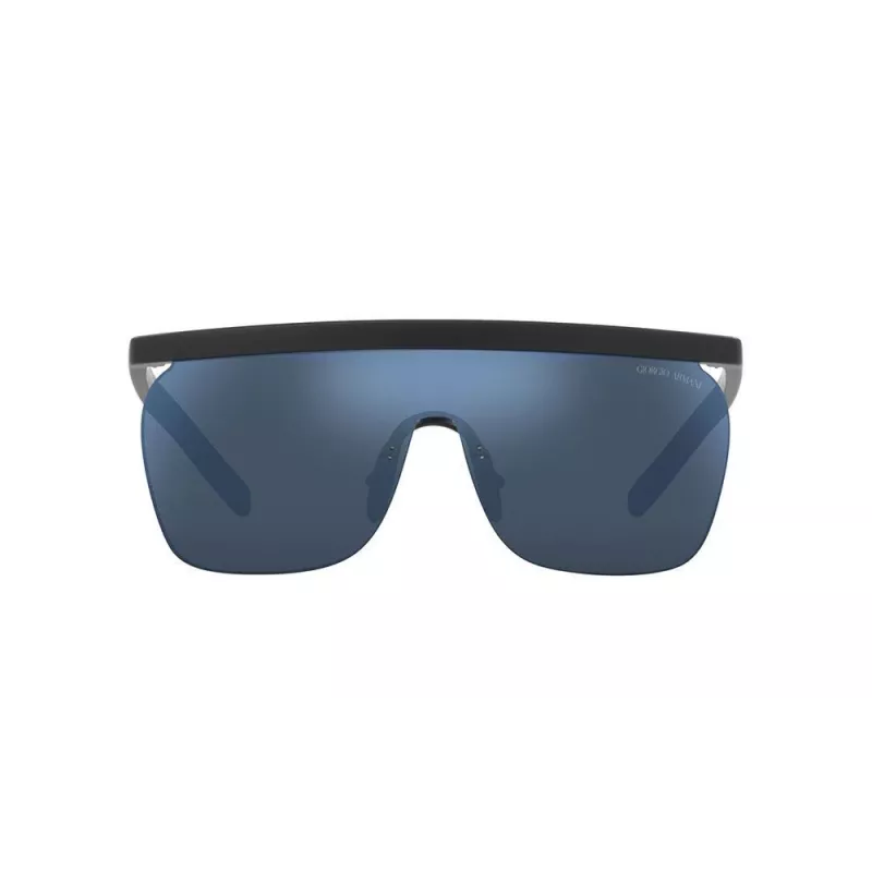 GIORGIO ARMANI Men's Sunglasses AR8169-504255 Matte Black Dark Grey Pilot Square