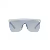 Giorgio Armani Men's Sunglasses AR8169-5344D6 Square Frame Transparent Grey Dark Grey UV400