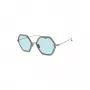 GIORGIO ARMANI SUNGLASSES AR6130-301165 Women's Pilot Aviator Pale Gold Dark Grey Gradient 59mm