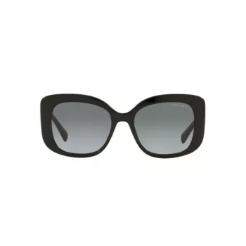 GIORGIO ARMANI SUNGLASSES AR8150-500111 Men's Black Acetate Frame Grey Polycarbonate Lenses 53/18/140 mm
