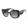 GIORGIO ARMANI SUNGLASSES AR8150-500111 Men's Black Acetate Frame Grey Polycarbonate Lenses 53/18/140 mm