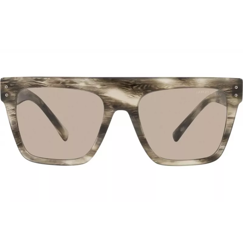 Giorgio Armani Unisex Sunglasses AR8177-5922-3 Havana Acetate Brown Lens 52mm