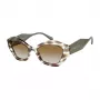 Giorgio Armani Women's AR8144-588113 Havana Acetate Sunglasses - Square Frame, Brown Gradient Lens, UV400