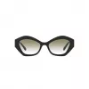 GIORGIO ARMANI Women's Cat-Eye Sunglasses AR8144-50018E 52/22/145 mm Black/Grey