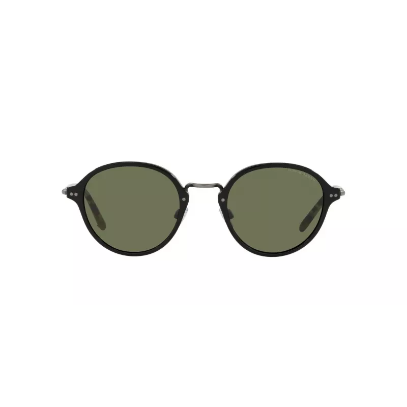 GIORGIO ARMANI Women's Sunglasses AR8139-500131 Black Acetate Square Frame Grey Lenses 51mm