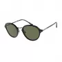 GIORGIO ARMANI Women's Sunglasses AR8139-500131 Black Acetate Square Frame Grey Lenses 51mm