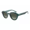 Giorgio Armani Women's Sunglasses AR8172U597071 Havana Dark Green 46mm