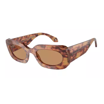 GIORGIO ARMANI Women's Sunglasses AR8182-597853 Havana Brown Acetate 52mm