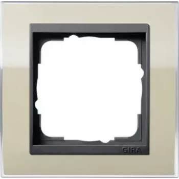 Gira 0211778 Rocker Switch Insert, 1-Pole Changeover, 10 A, 250 V AC, Pure White Glossy