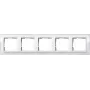 GIRA 0215723 Rocker Switch Insert 1-Pole 2-Way 10A 250V AC, Flush-Mounted, Screw Terminals, System 55