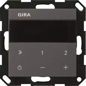 GIRA 232028 UP-Radio IP System 55 Anthracite