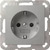 GIRA 445326 SCHUKO Socket Outlet SH System 55 F Alu