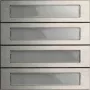 Gira Call Button Module 4-Gang System 106 Stainless Steel 5534920