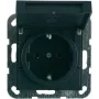 GIRA Schuko Socket Outlet Insert System 55 Anthracite 045428