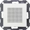 Gira System 55 Flush-Mounted Radio Loudspeaker Module, Pure White Matt (228227)