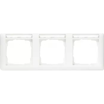 Gira System 55 Rocker for Blind/Shutter Control, Pure White Glossy, Clip-on 109327