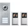 GIRA Wired Video Intercom Complete Set for 2-Family House, Aluminium