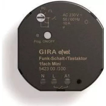 GIRA Wireless Switch/Push-Button Actuator Mini 1-Gang 542300