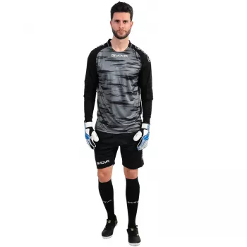 Givova Difesa Goalkeeper Set Grey/Black KITP10 2310 M