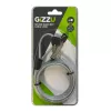 GIZZU 1.8m Nano Key Lock Security Cable with Key - Black