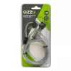 GIZZU 1.8m T-Bar Laptop Cable Lock Master Key Compatible - Keyed Security Cable for Kensington Slot, Braided Steel, Black