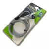 GIZZU 1.8m Wedge Cable Lock with 2 Keys for Noble Wedge Slot Devices - Black