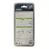 GIZZU 1.8m Wedge Cable Lock with 2 Keys for Noble Wedge Slot Devices - Black