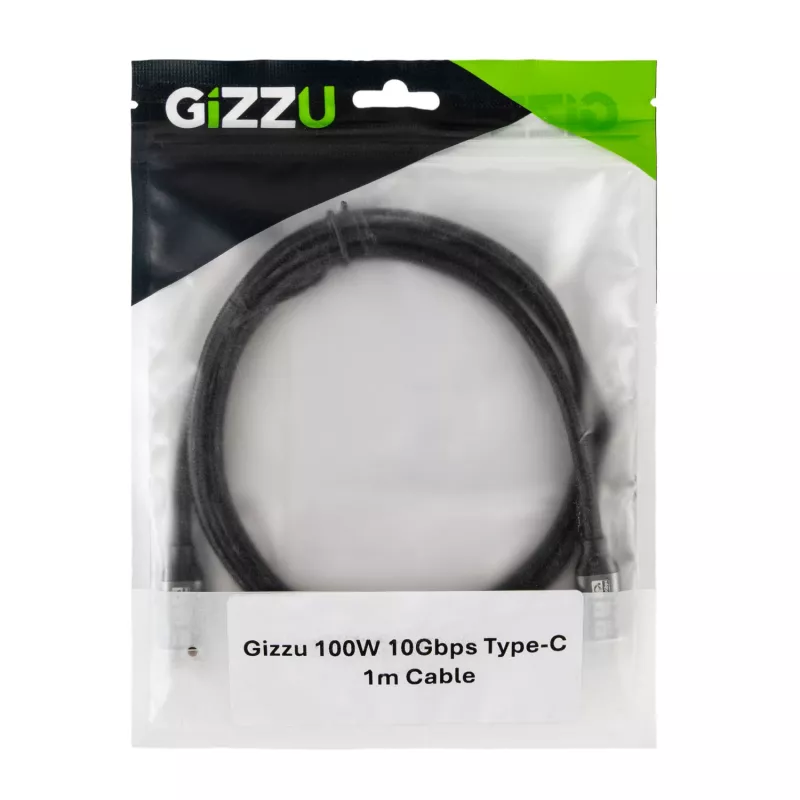 GIZZU 100W 10Gbps USB-C 2m Cable