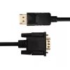 Gizzu 1080P DisplayPort to VGA Active Adapter Cable 1.8m Black