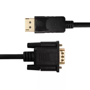 Gizzu 1080P DisplayPort to VGA Active Adapter Cable 1.8m Black