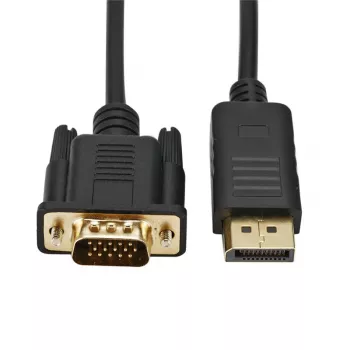 Gizzu 1080P DisplayPort to VGA Active Adapter Cable 1.8m Black