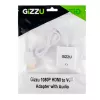 Gizzu 1080P HDMI to VGA Adapter with Audio - Black