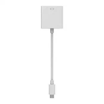 Gizzu 1080P Type-C to VGA Adapter Poly – Full HD Video, Bus-Powered, Plug & Play
