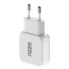 Gizzu 2-Port 30W GaN Wall Charger USB-C PD + USB-A QC White