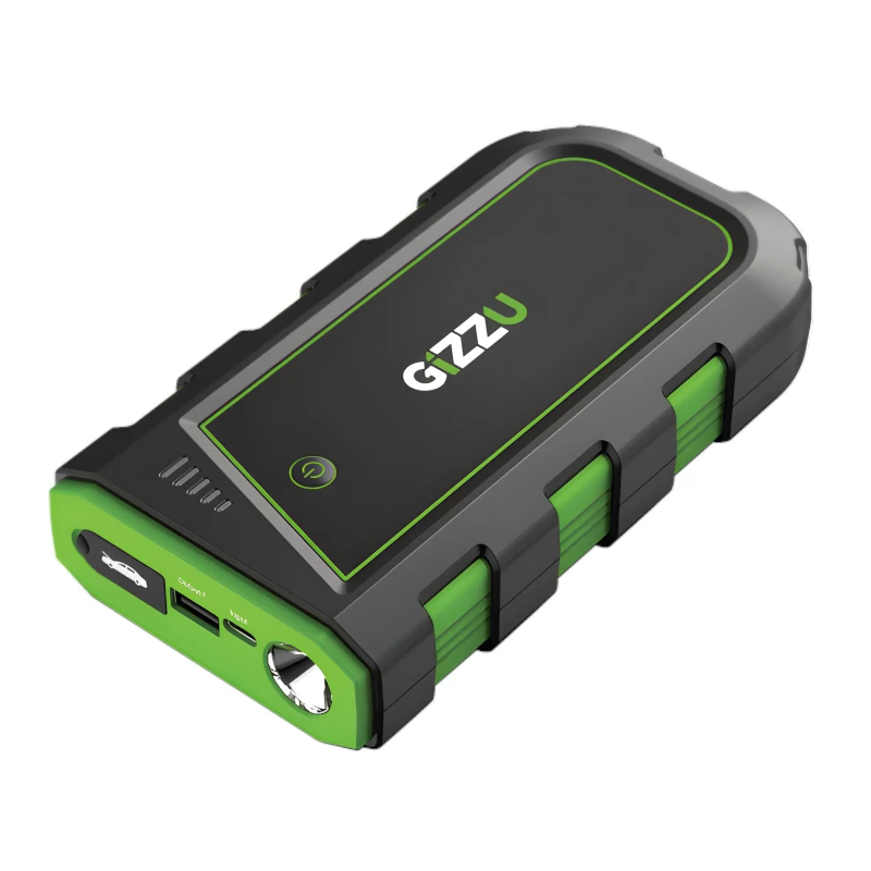 GIZZU GJS16000 2000A Jump Starter 16000mAh - Black