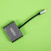 Gizzu 4-in-1 USB-C to HDMI/VGA/USB 3.0 Hub - Space Grey