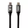 GIZZU 60W 5Gbps USB-C to USB-C Cable 2m Black